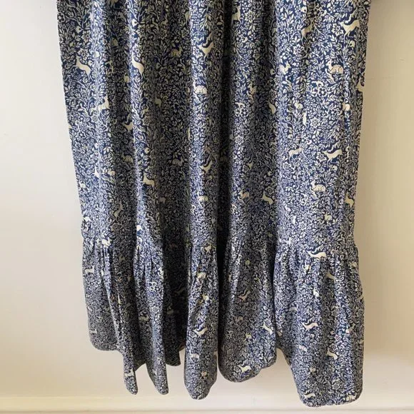 *RARE* Doen Nova Dress Navy Prancing Fawn Deer - Picture 4 of 11